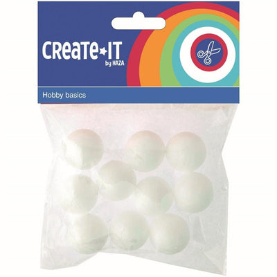 Create it create it polystyrene bulbs 2.5 cm 10 pieces