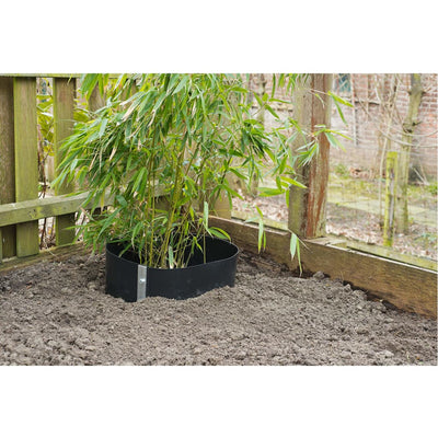 Nature Nature Carrot Limiter 0,7 x 3 m HDPE nero