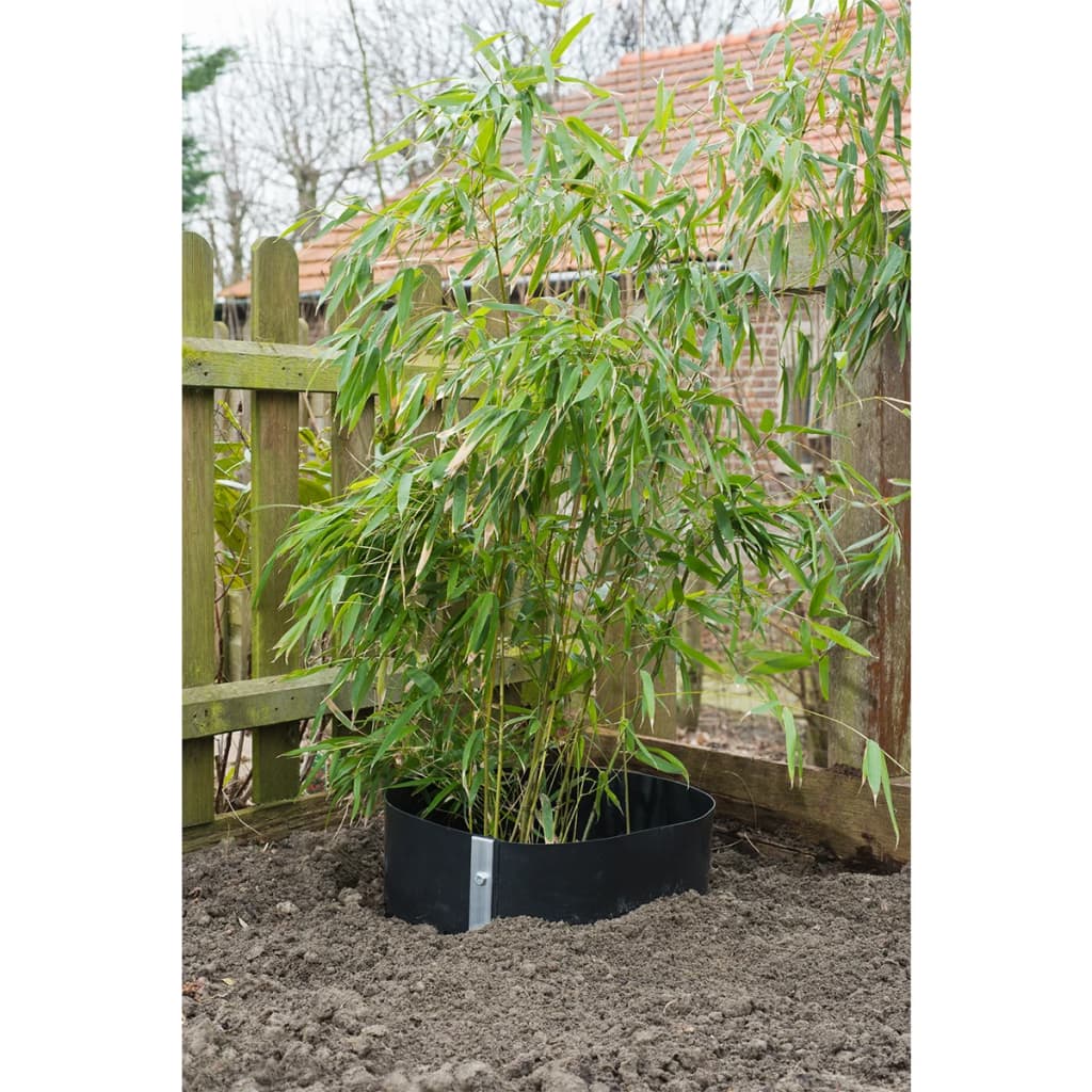 Nature wortelbegrenzer 0,7 x 5 m hdpe zwart