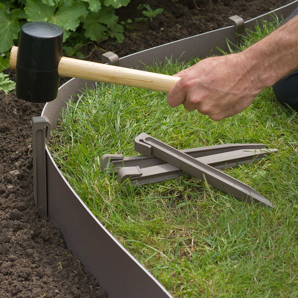 Paletti da giardino Nature Nature 10 pz tortora
