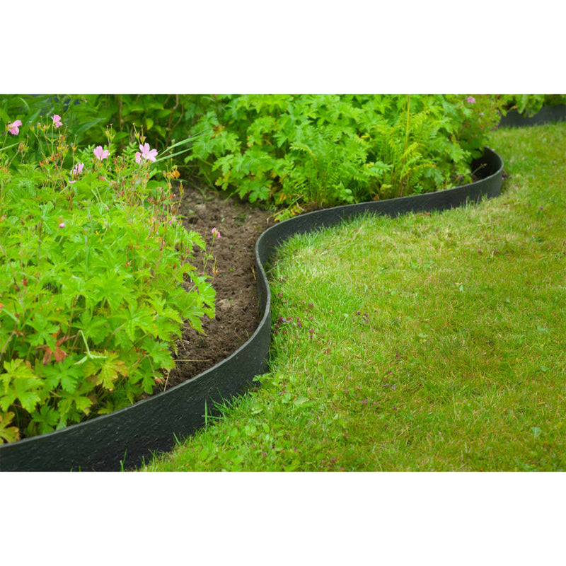 Nature Nature Border rand textured 0,12x24 m 5 mm nero