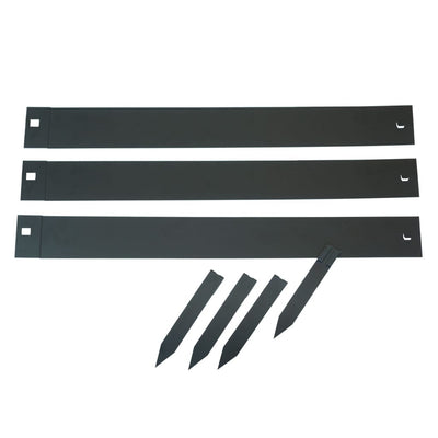 Nature Nature Border Borders 3 PCS 91.4x10.2 cm nero