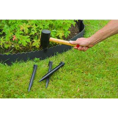 Nature Nature Border Border Set decorativo 13 cm x 12 m con penna nera