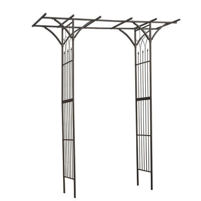 Nature Nature Garden Arch 114x66x232 cm metallo nero