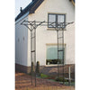 Nature Nature Tuinboog 114x66x232 cm metaal zwart
