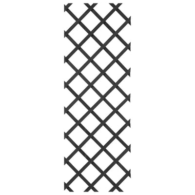 Nature tuinlatwerk 50x150 cm hout antracietkleurig
