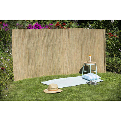Nature tuinscherm 1,5x3 m zeggeriet