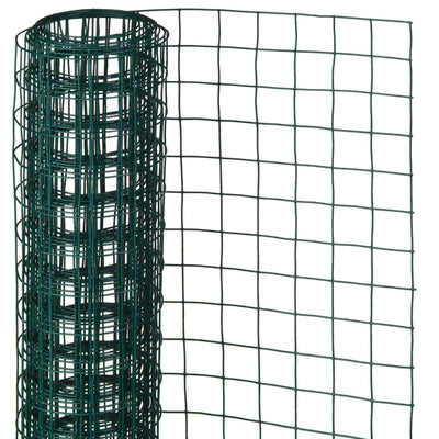 Nature Nature Gaas Square 25 mm 1x2,5 m M in acciaio rivestito in plastica verde