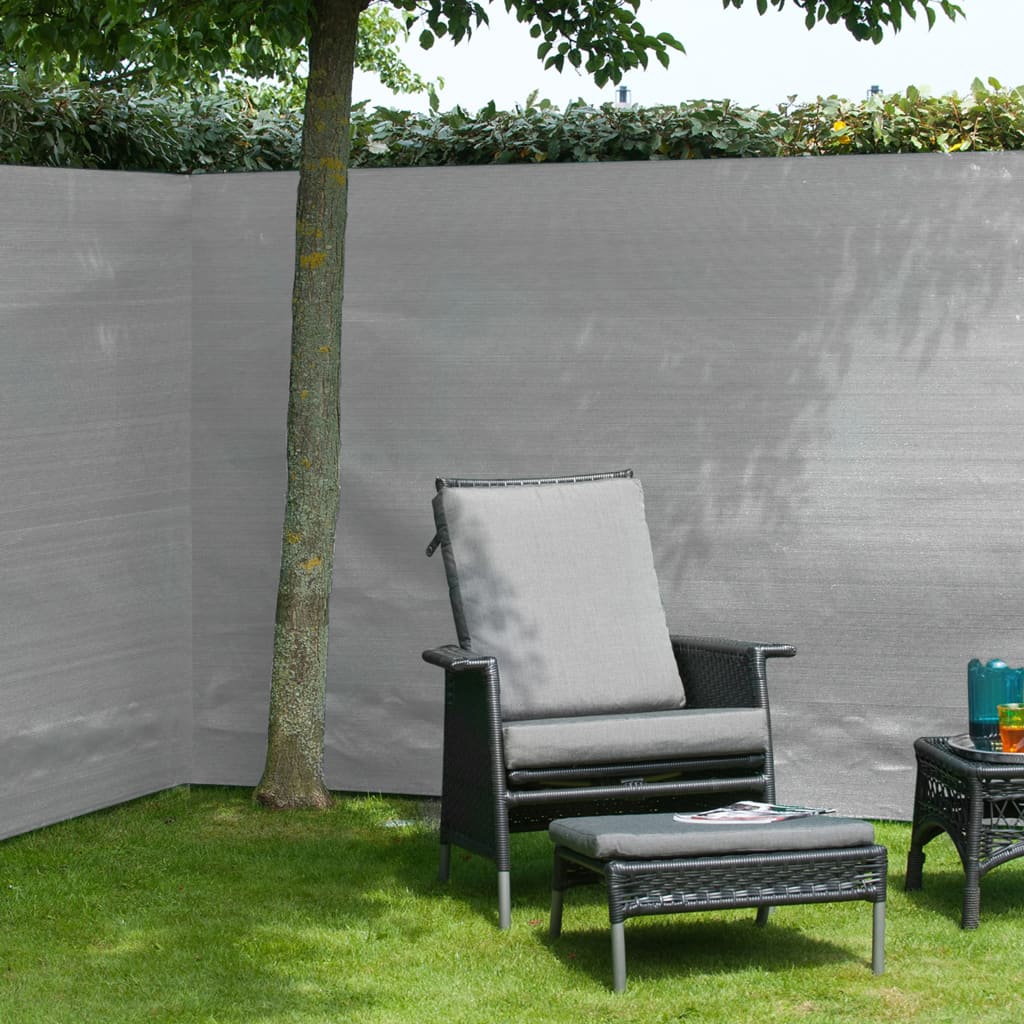 Nature Nature Garden Screen 1x3 M pe Grey