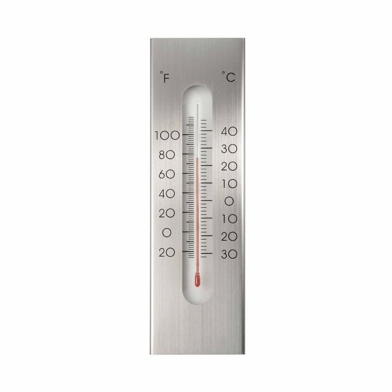 Nature Nature Wall Termometer 7x1x23 cm in alluminio