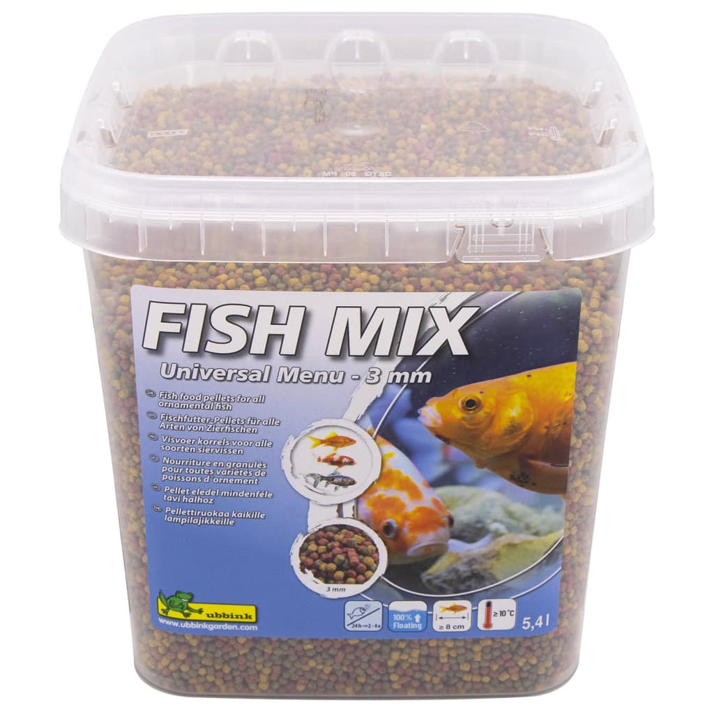 Ubbink ubbink pesce cibo pesce mix menu universale 3 mm 5,4 l