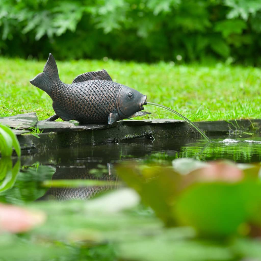 Ubbink spuitfiguur vis xl waterornament