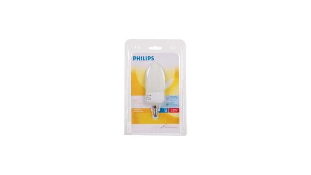 Philips 2010077026 Vela decolorada 1W E14 Lámpara LED de reflector