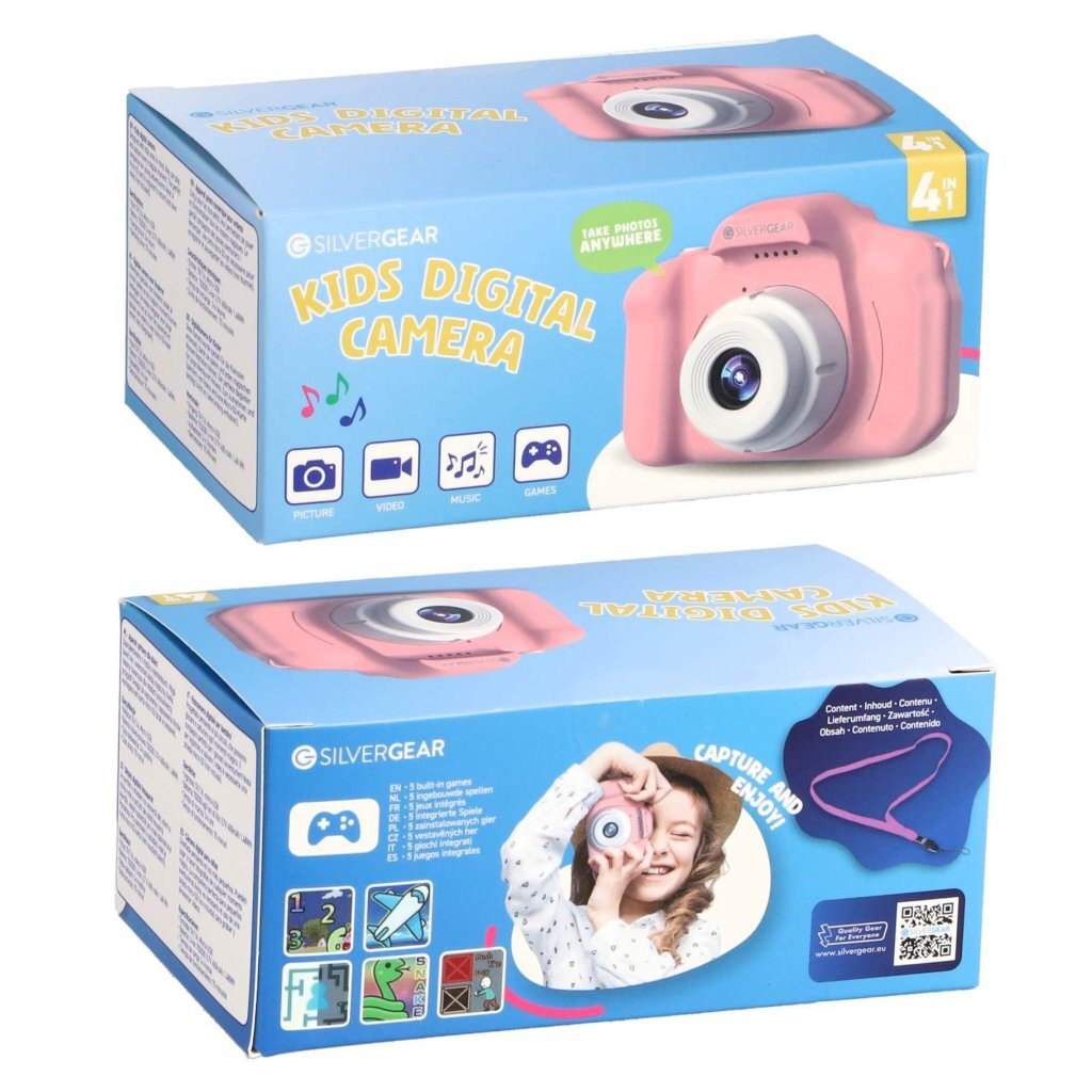 Otras marcas Silvergear Full HD Children's Camera Pink Blue