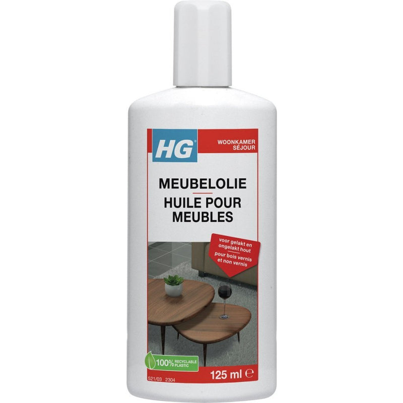 HG HG Care Furniture Oil Oak Mahonie Cherry 140ml