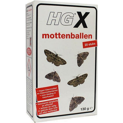 HG HGX Mottenballs 20 piezas