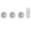 SmartWares Mini Switch configurado para 8x5.5x5.5 cm de blanco