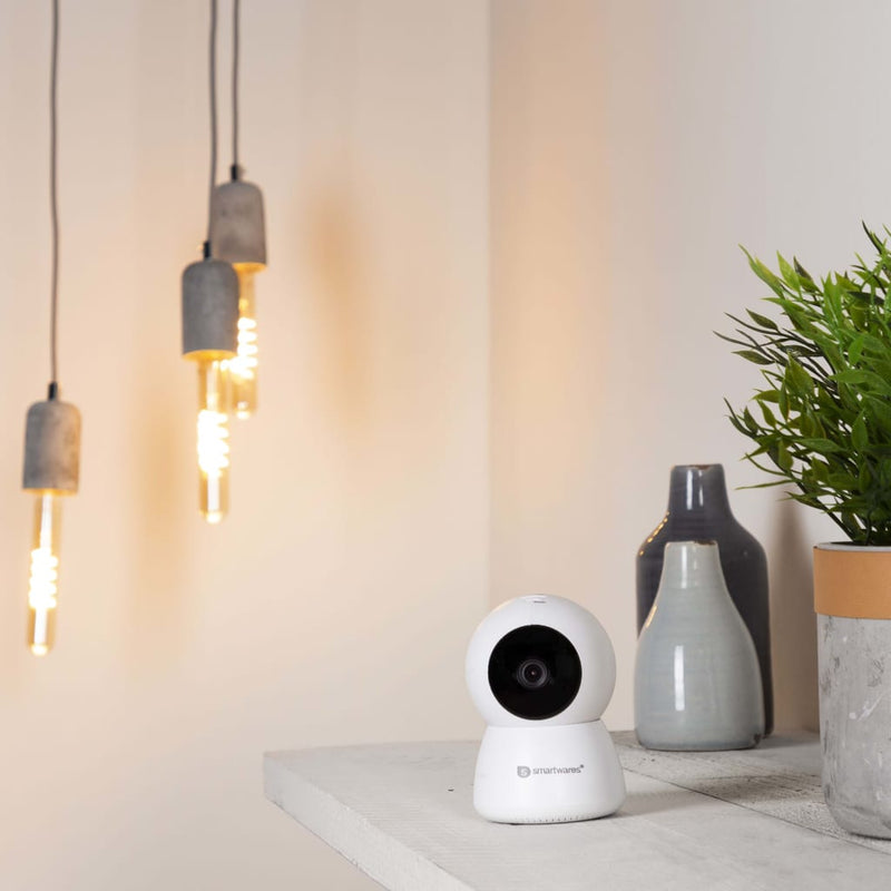 Smartwares Camera per all'interno IP 7x7x11 cm bianco
