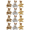Peluches conejitos 3 culos. 12cm. (en po