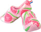 Pantoffels tulpen print. maat 31-35.