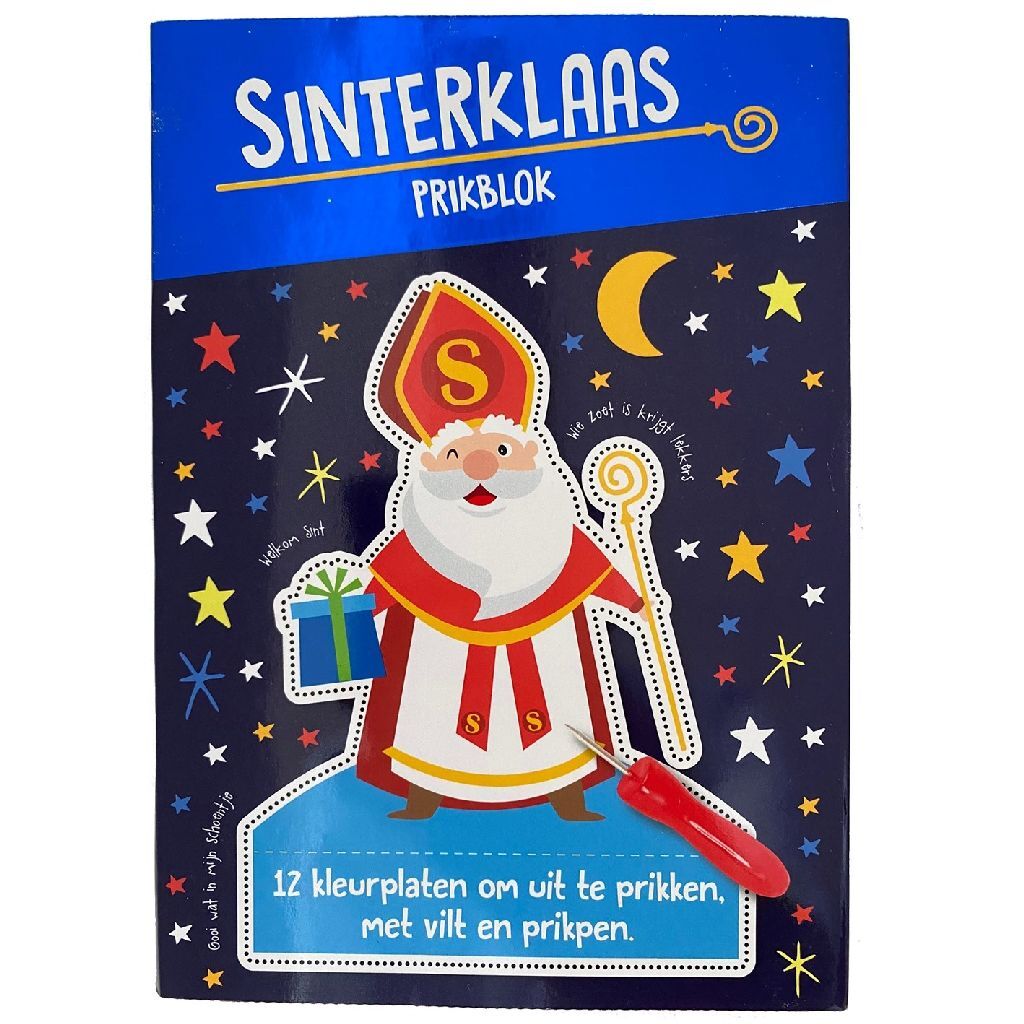 Vince Holland Prikblok Sinterklaas