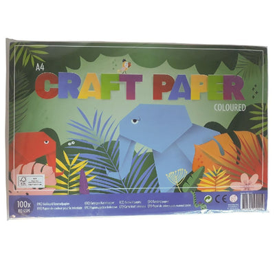 - Craft Paper Junior 21 x 30 cm A4 100 fogli