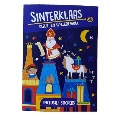 Color and Activity Book A4 Sinterklaas