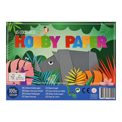 - Hobby Paper Junior A5 Paper 100 piezas
