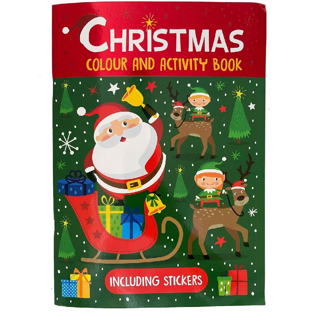 Kleur- en Activiteitenboek A4 Kerst