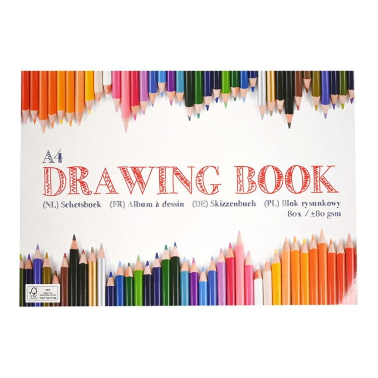 Sketchbook A4, 80 sheet