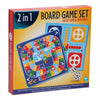 Gioco da tavolo 2 in 1 tavola d'oca e ludo