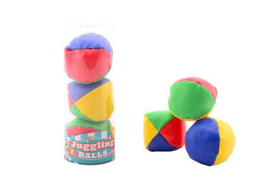 Juggling balls 3 pcs in a tube.