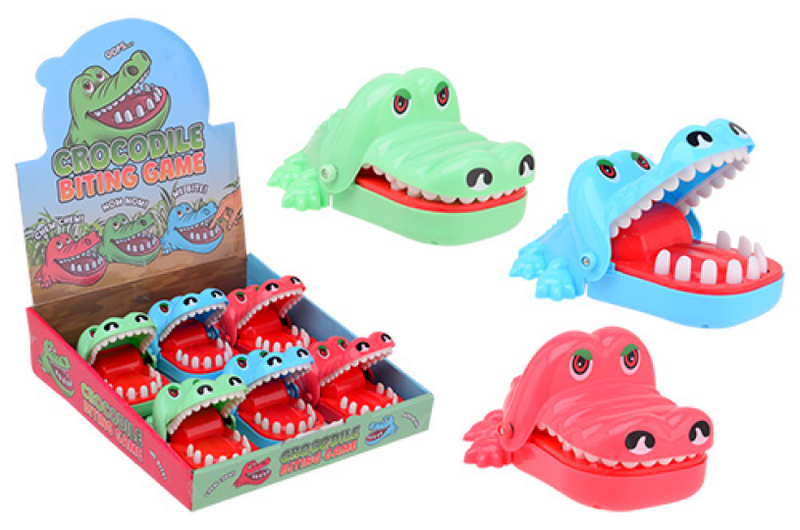 Johntoy Crocodile Bijt Game