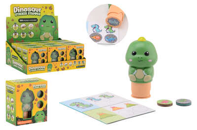 Johntoy dinosaur sticker stamper