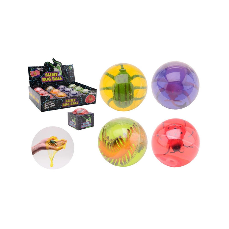Johntoy slime con insecto - 6cm