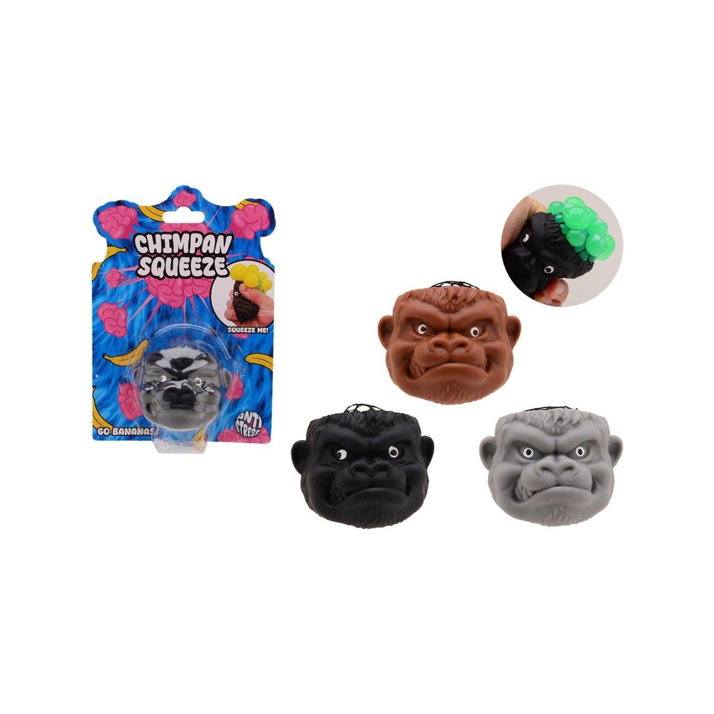 Cervello di Johntoy chimpsqueez sulla mappa