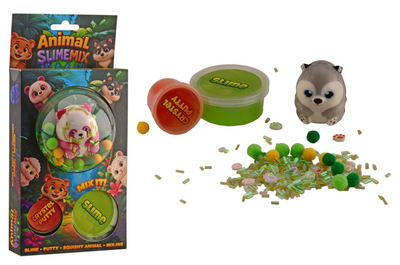 Johntoy jungle multipack - putty, slime squeez