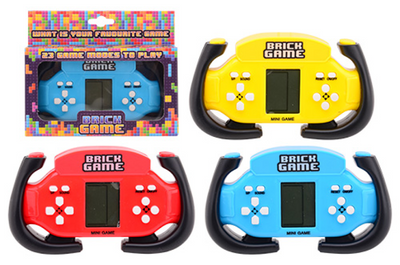 Johntoy Portable Game Console Brick Game