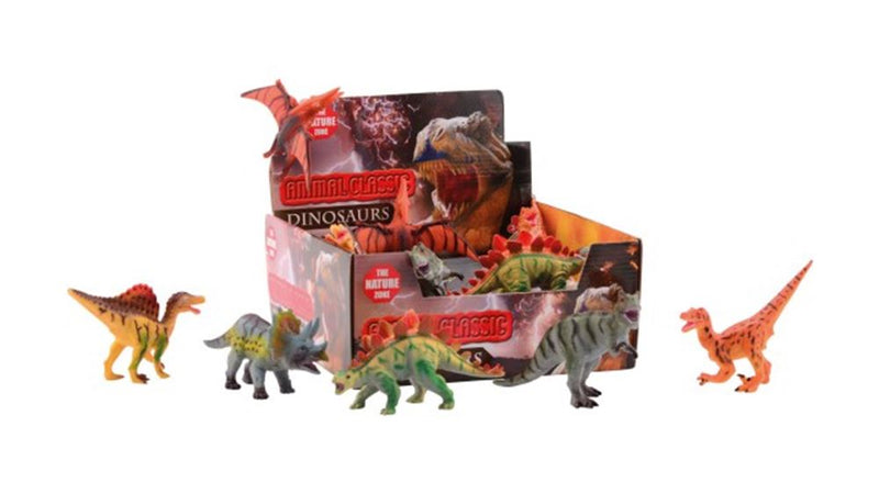Dinosaurios 17 cm, 5 surtidos. 3+