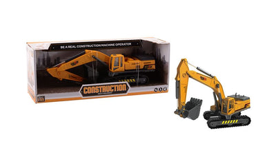 Excavador amarillo 1:55