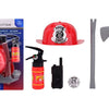 Johntoy brandweer speelset op kaart, 6 delig. 3+