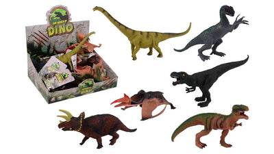 Dinosaurs in display 20 cm. 6 ass. 3