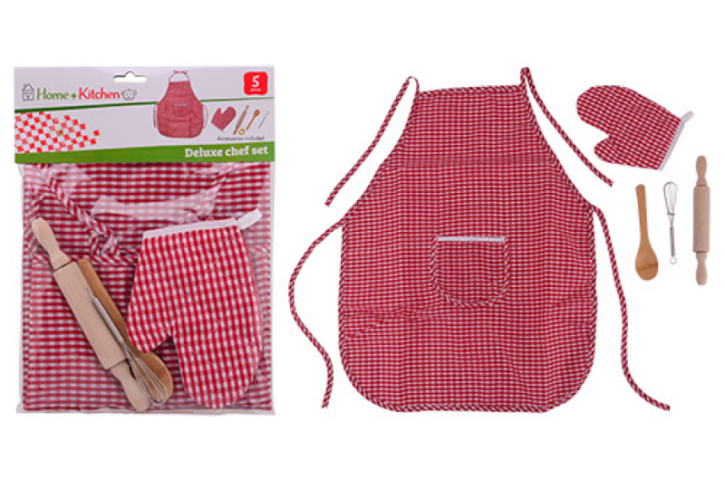 JOHNTOY Home Kitchen Chef Play Set Deluxe