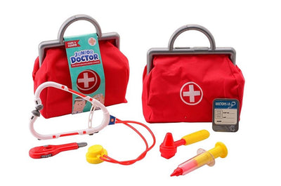 JOHNTOY Doctor's Bag con accessori, 6dlg.