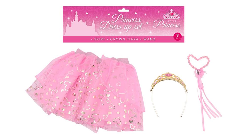 JOHNTOY Princess Abito set, 3dlg.