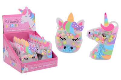 Set di perline unicorno, 2 assortiti. 3+