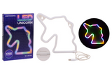 Lámpara de arco iris de Johntoy Unicorn con USB - afbeelding 1