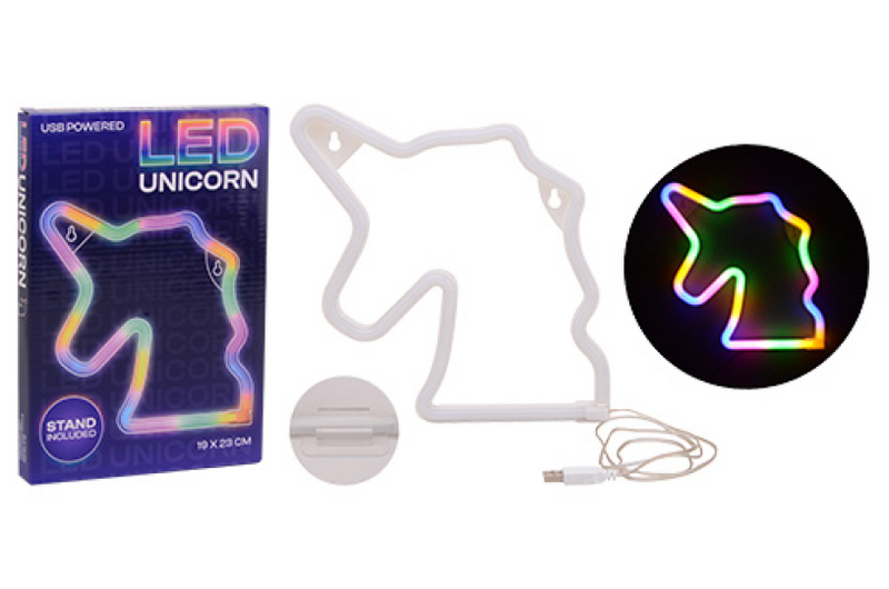 Lámpara de arco iris de Johntoy Unicorn con USB