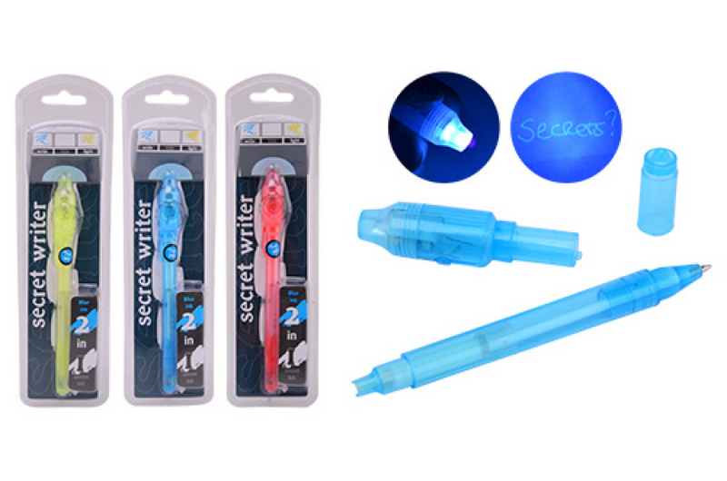 Funtoy 2in1 geheimschrift pen