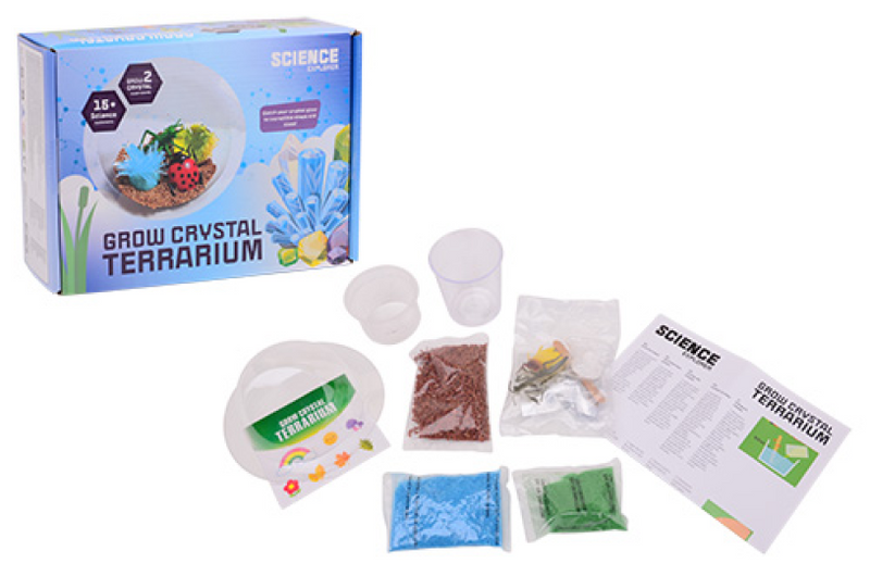 Science Explorer crea il tuo Crystal Terrarium